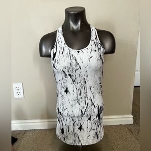 Calia Paint Splatter Print Fitness Tank